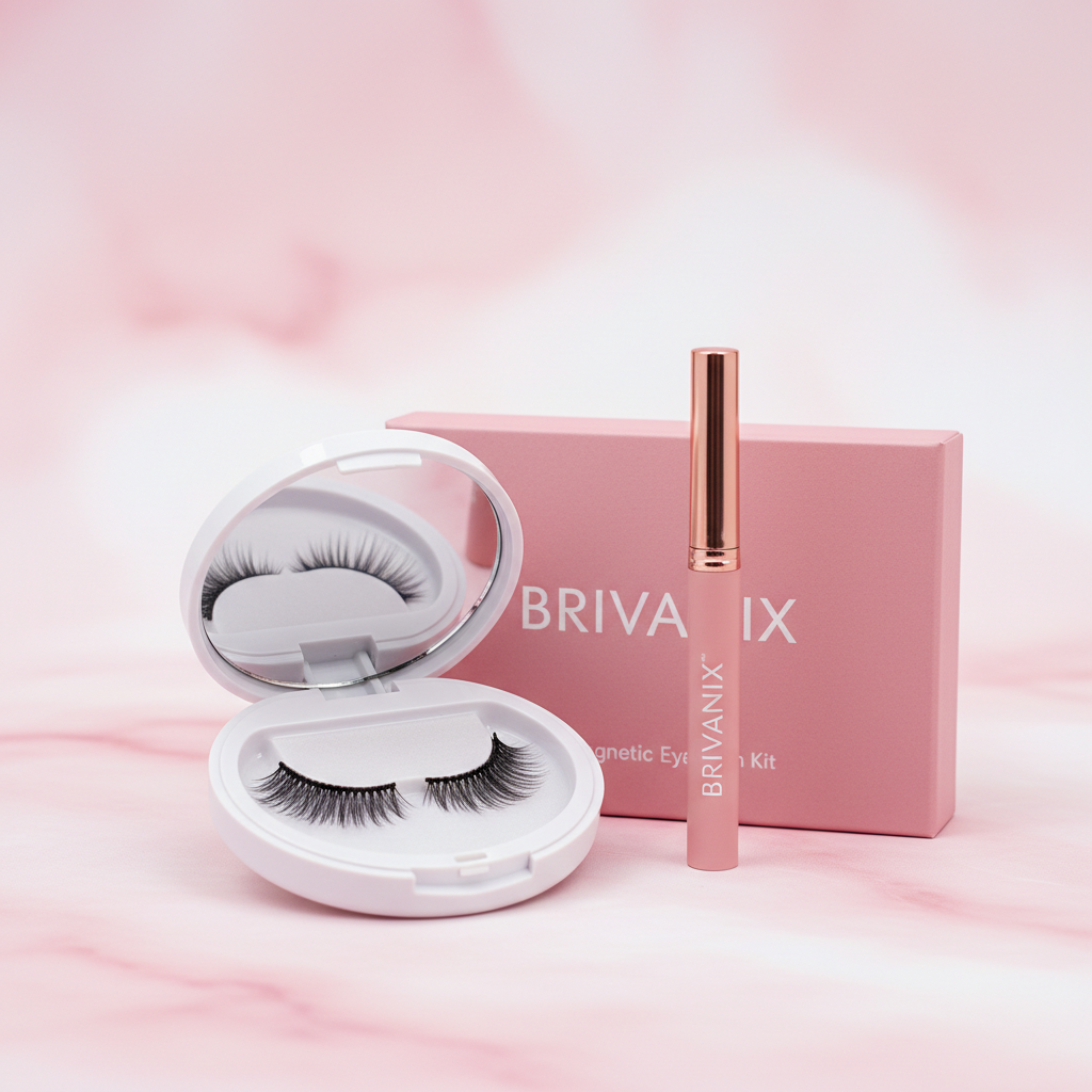 Set de Pestañas Magnéticas Brivanix - Producto